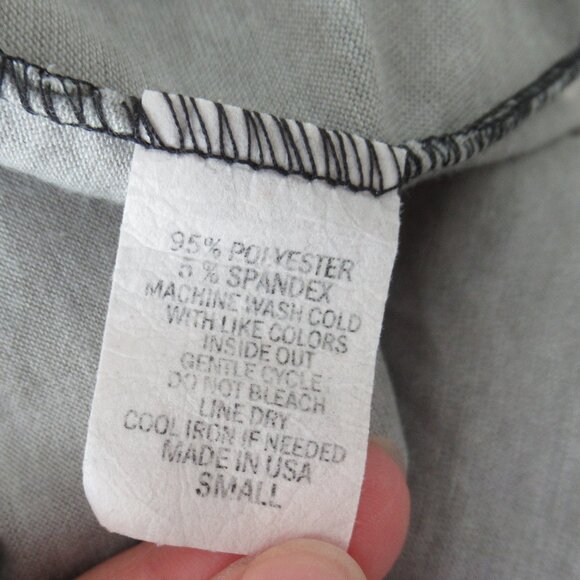 California Republic Hoodie Womens S Pullover Light Embellished Sweater Gray Blk - Picture 9 of 9